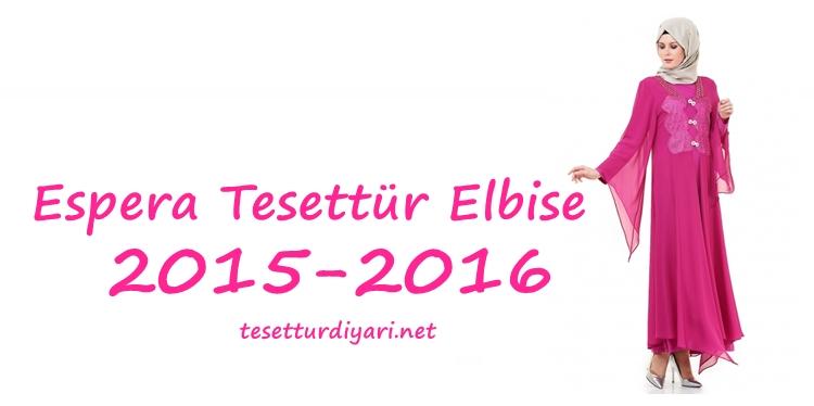Espera Tesettürlü Abiye Elbiseler 2015-2016