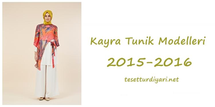 Kayra Tesettür Tunik Modelleri 2015-2016
