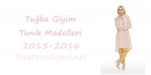 Tuğba Tesettürlü Tunik Modası 2015-2016