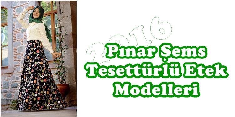 2016 Yeni Sezon Pınar Şems Tesettürlü Etek Modelleri
