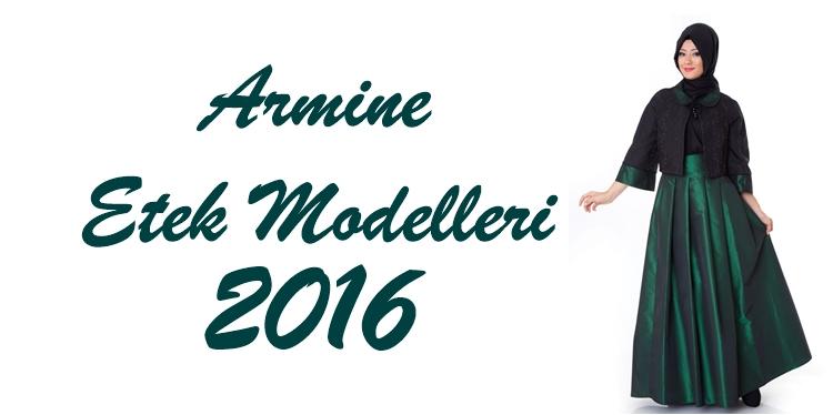 Armine Tesettürlü Giyim Etek Modelleri 2016