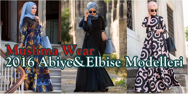 Muslima Wear Tesettür Giyim Abiye Elbise 2016