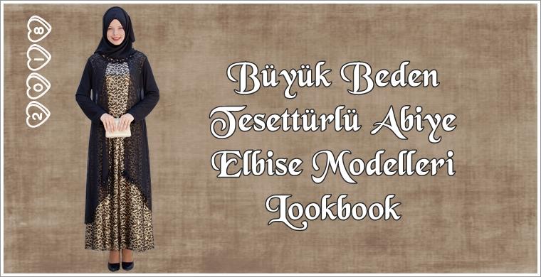 Büyük Beden Tesettürlü Abiye Elbise Modelleri 2018 Lookbook