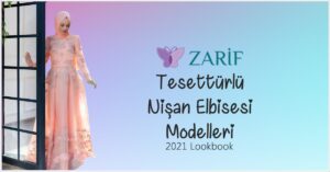 Tesettürlü Nişan Elbisesi Modelleri 2021 Lookbook
