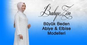 Büyük Beden Tesettürlü Abiye Elbise Modelleri 2021 Yaz Sezonu