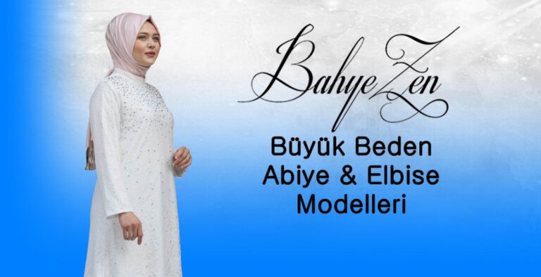 Büyük Beden Tesettürlü Abiye Elbise Modelleri 2021 Yaz Sezonu